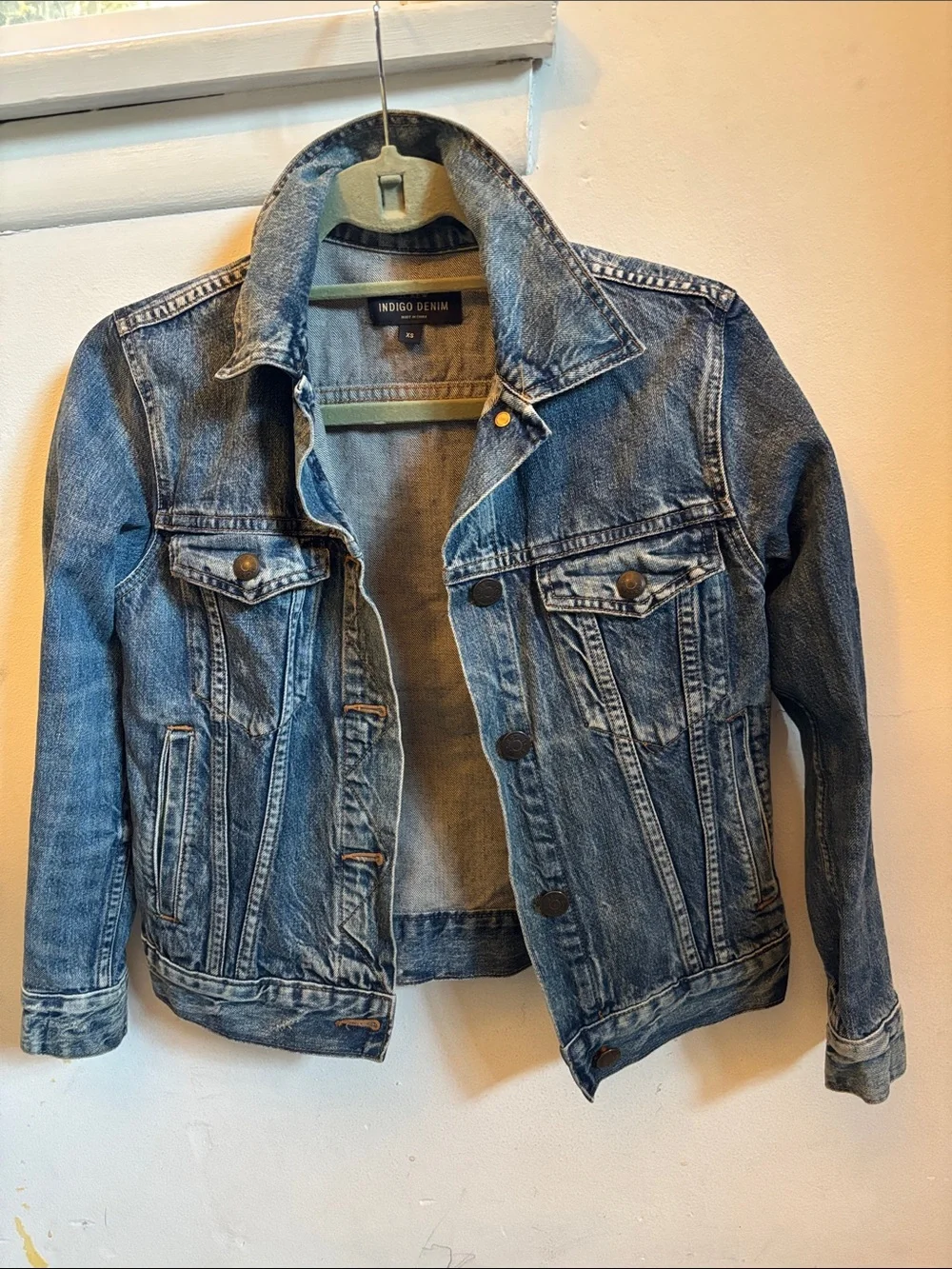 J. Crew Indigo Denim Jacket in Classic Blue